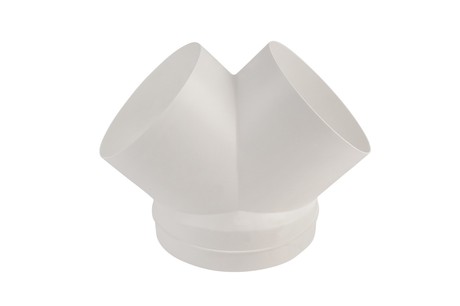 Razdelilec Y za cev nape 2x125mm na 150mm