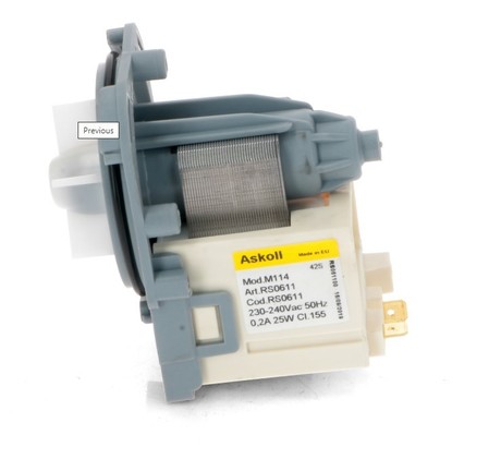 ČRPALKA ASKOLL BAJONET ELECTROLUX AEG