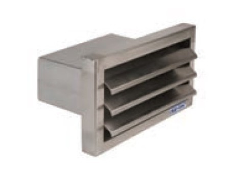 Zunanja stenska rozeta INOX 220X90mm