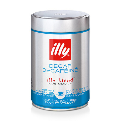 ILLY Mleta kava BREZKOFEINSKA 250G pločevinka