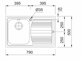 Kuhinjska-korita/LLX-611-LEVO-KORITO-FRANKE_2