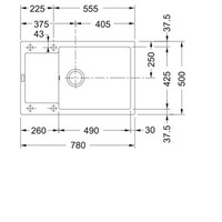 Kuhinjska-korita/MRG-611-78-XL-CASHMERE-KORITO-FRANKE