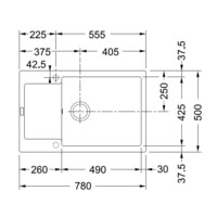 Kuhinjska-korita/MRG-611-78-XL-ONYX-KORITO-FRANKE