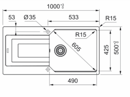 Kuhinjska-korita/UBG-611-100-ONYX-KORITO-FRANKE_1