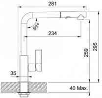 Kuhinjske-armature-2/MARIS-KRGLACIER-IZVL-BATERIJA-MESALNA-FRANKE