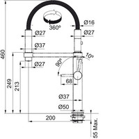 Kuhinjske-armature-2/PESCARA-360--CRNA-MAT-FRANKE_1