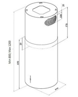 Kuhinjske-nape-2/CILINDRIC-O-EVO-A-BL-NAPA-SICCABO_1