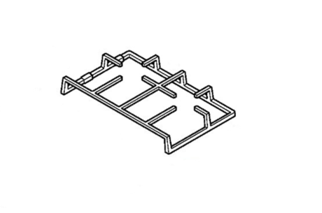 ŽELEZNA MREŽA PLINSKE KUHALNE PLOŠČE BOSCH  00472335