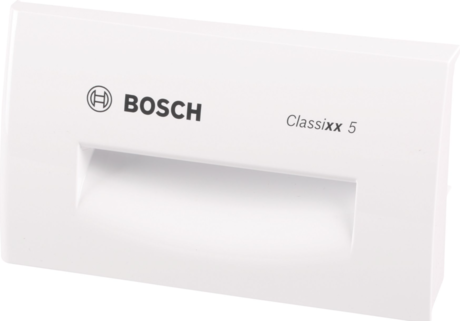 PREDNJA MASKA Z ROČAJEM DOZIRNE ENOTE PRALNEGA STROJA BOSCH  00640527