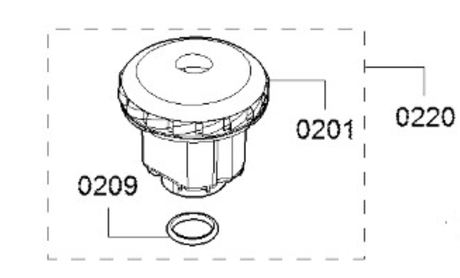 MOTOR S TESNILOM ZA SESALEC BOSCH 12044324