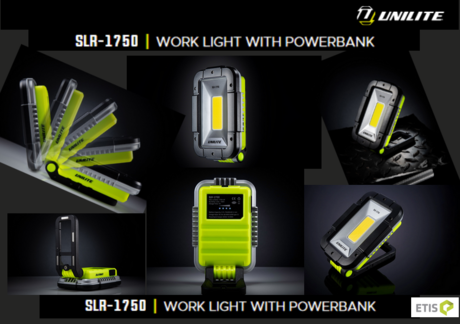 Svetilka SLR-1750 delovna zložljiva 1750lm Unilite 